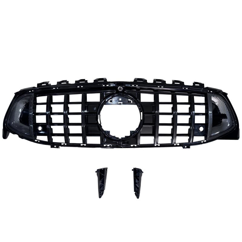 Front grille BRABUS style center grille is suitable for Mercedes-Benz CLA-class W118 center grille radiator cover 2020