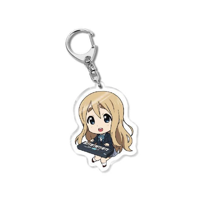 Anime Acrylic Keychain K-On! Hirasawa Yui Akiyama Mio Tainaka Ritsu Double-Sided Small Pendant