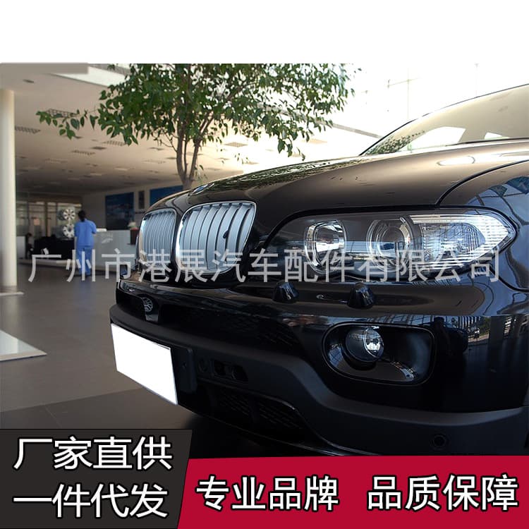 Compatible with 04-06 BMW X5 E53 Headlight Lens Cover Front Headlight Housing Acrylic Light Face Shield Shell