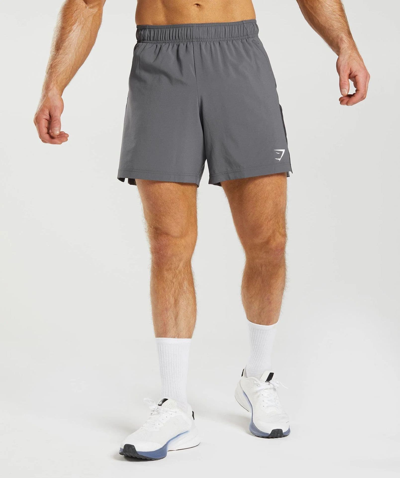 GYMSHARK Men's Woven Quick-Dry Casual Shorts for Summer, Simple and Stylish Streetwear Sports 5-Inch Shorts