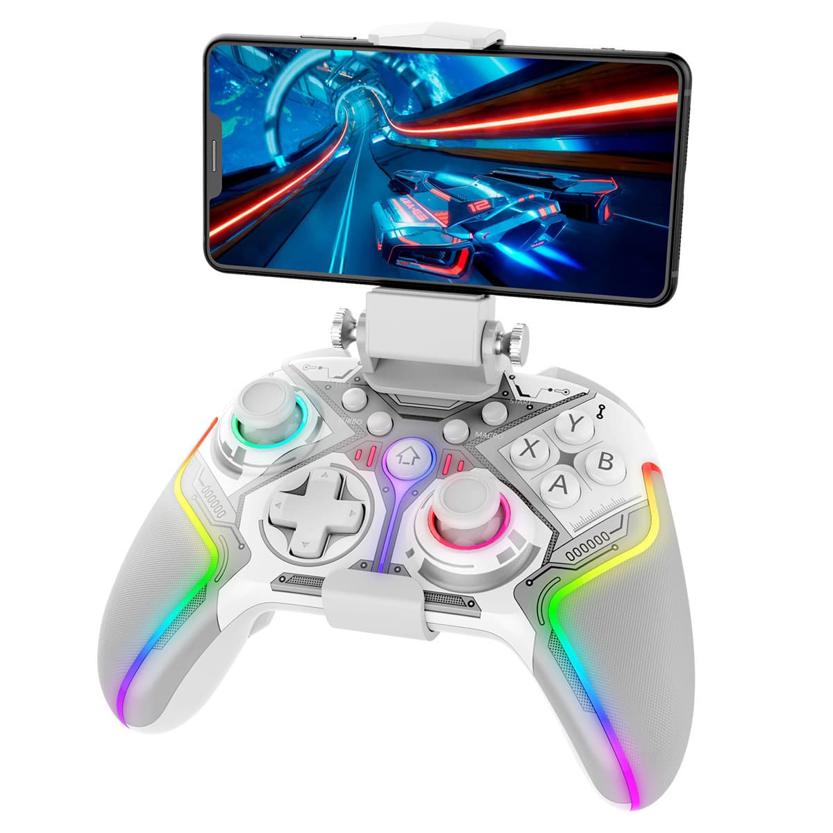 Yaoying Wireless Game Controller - Programmable Bluetooth Controller for Android, iOS, PC, Switch, PS3, PS4
