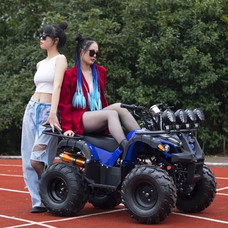 Four-Wheel Off-Road Motorcycle 125CC Little Bull Snow 8-inch 4-Wheel Beach All-Terrain ATV Adult Beach Bike