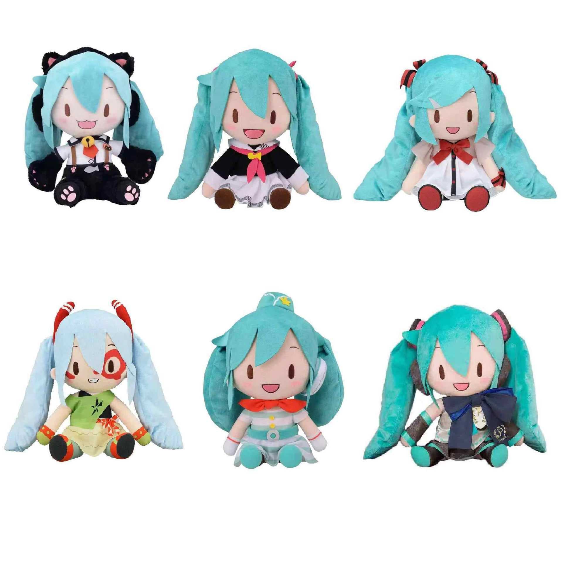 Spot official genuine Sega VOCALOID Hatsune Miku fufu plush doll doll