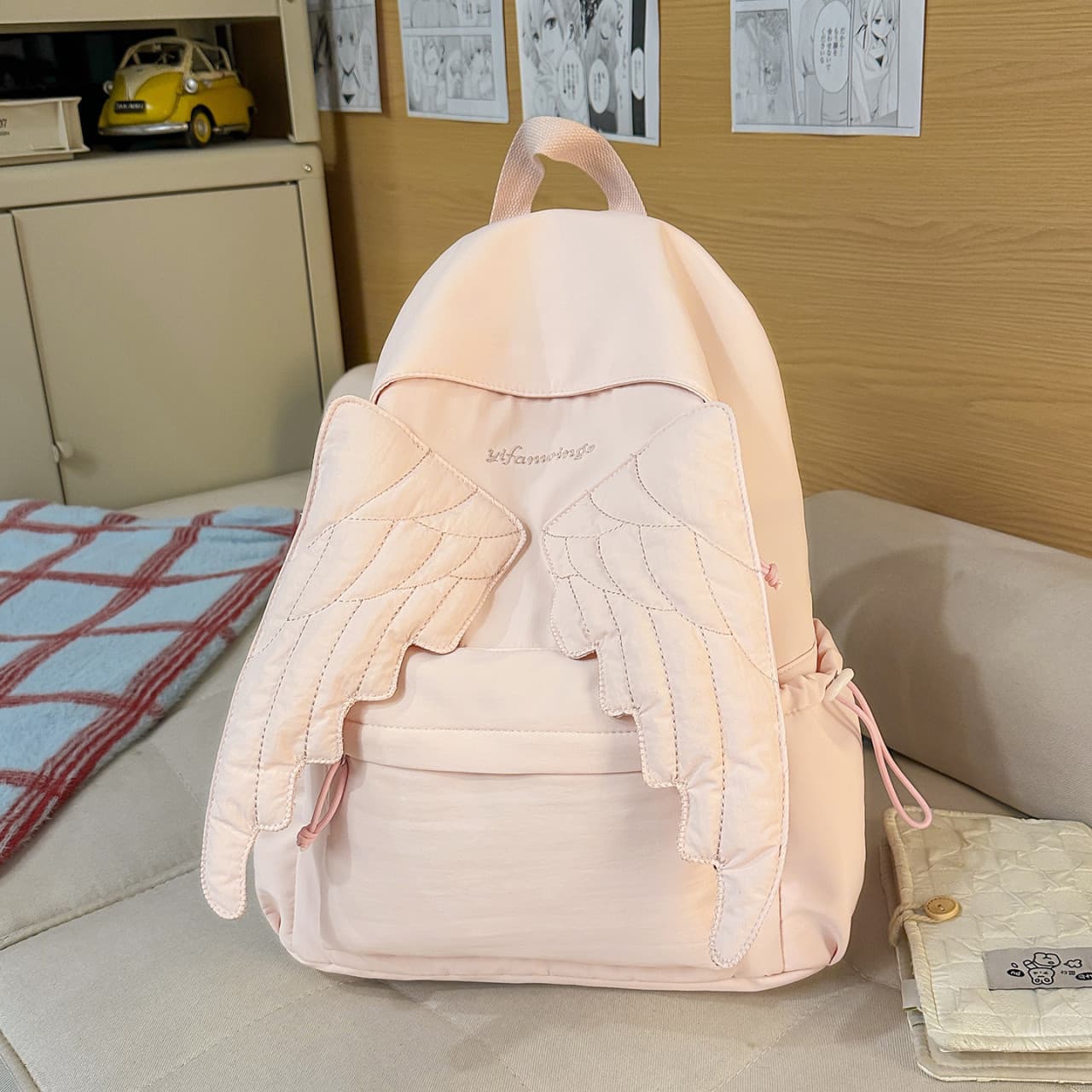 Japanese style personalized design junior high school college student school bag smiggle boys and girls backpacks burden-reducing ultra-light backpack