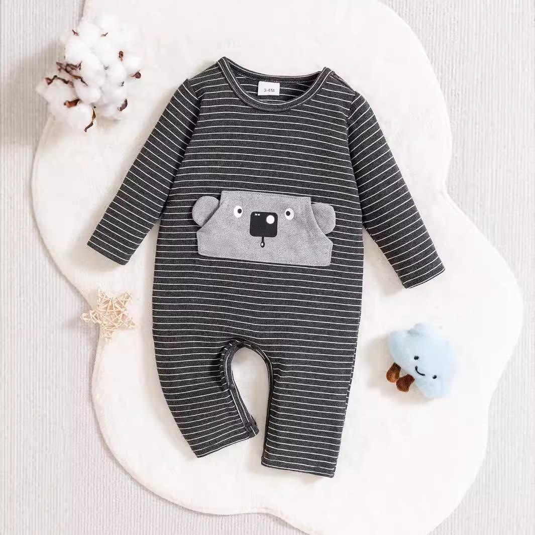 Baby Autumn Clothes Newborn Boys Girls Romper Full Moon 100 Days Cute Adorable Onesie Crawling Suit Spring Fall