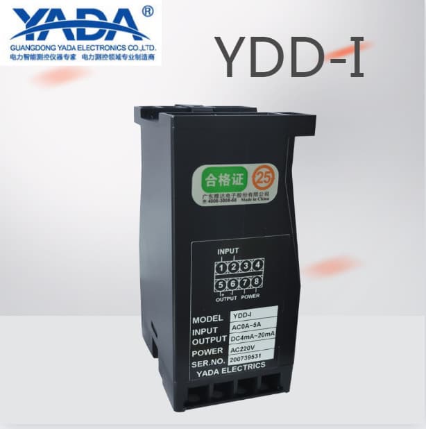 Guangdong Yada Electronics YDD-I Single AC Current Transmitter, AC Voltage Meter, Single AC Power Transmitter