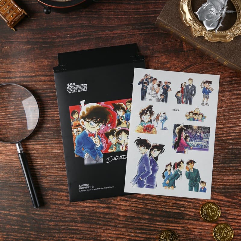 Detective Conan Memory Circuit Original Art Series Sticker Blind Bag Official Anime Merchandise Creative Decorative Stickers