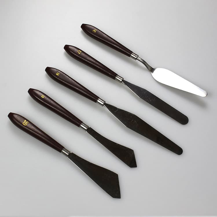 No. 16-20 Oil Painting Knife, Oil Painting Scraper, Oil Painting Spatula, Palette Knife, Gouache Paint Knife, Painting Tools