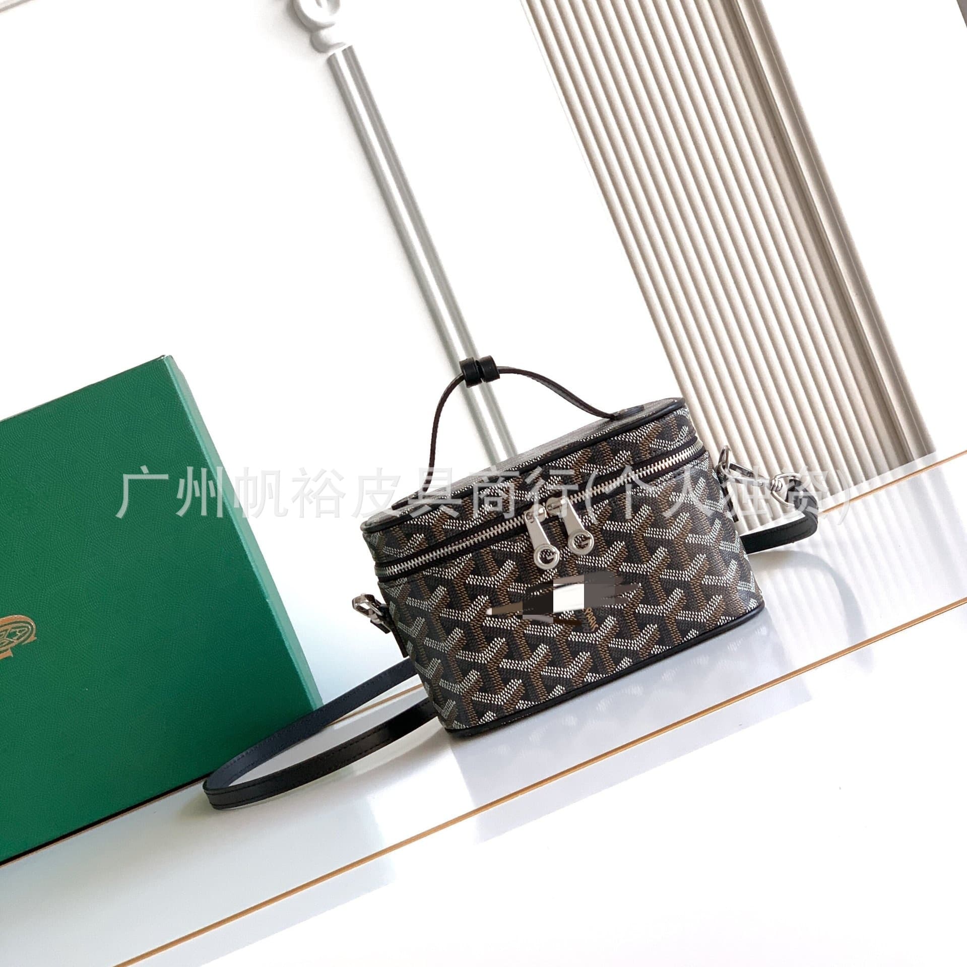 2026 Dogtooth New Print Korean Style Fashion Large Capacity Cosmetic Bag Crossbody Shoulder Bag Handbag Evening Clutch