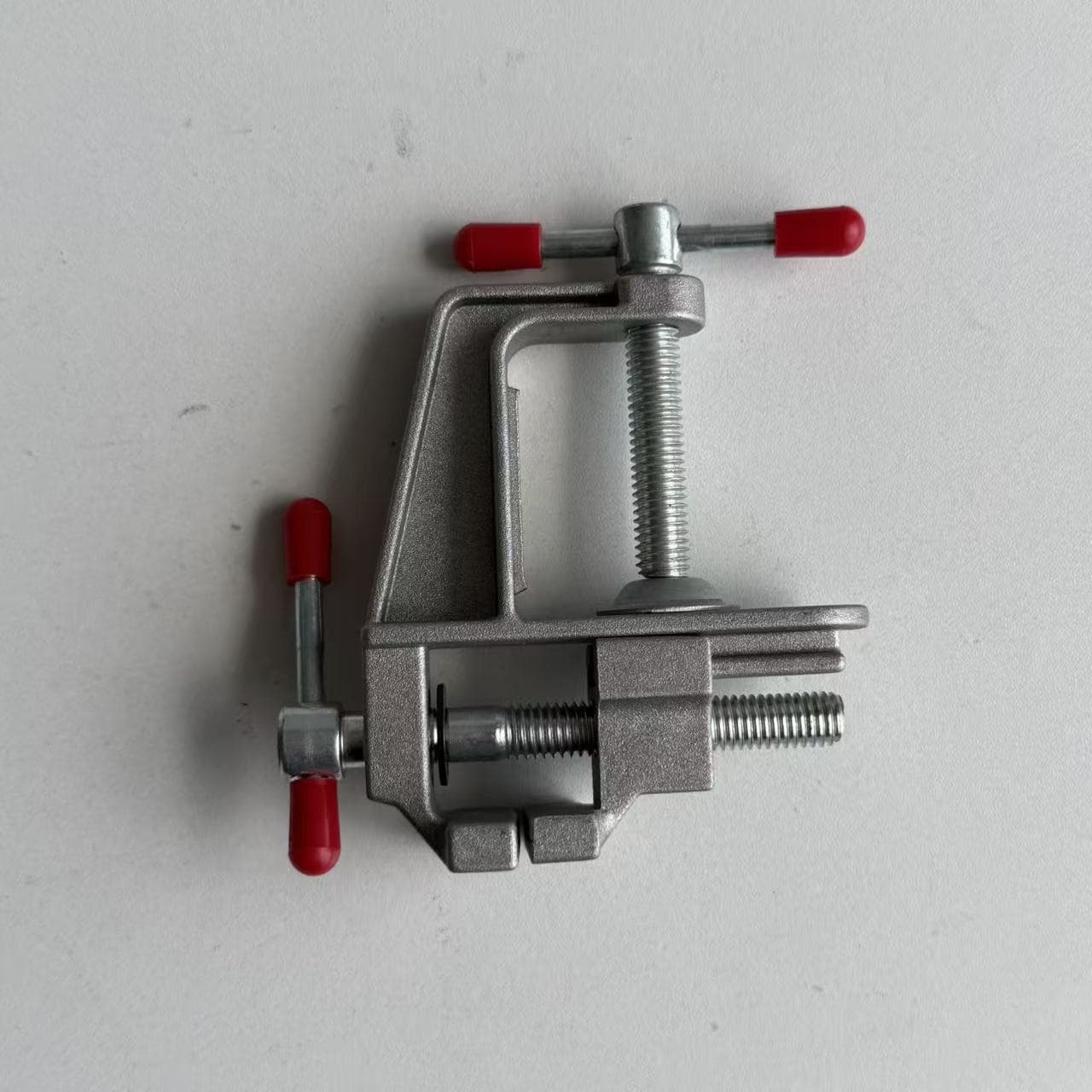 Mini Bench Vise Multi-Functional Small Flat Jaw Vise for Home Use Workbench Table Clamp