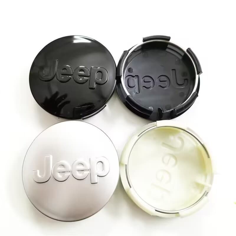 Compatible with Jeep Hub Center Cap for Liberty Compass Cherokee Wheel Tire Cover Logo Hub Cap