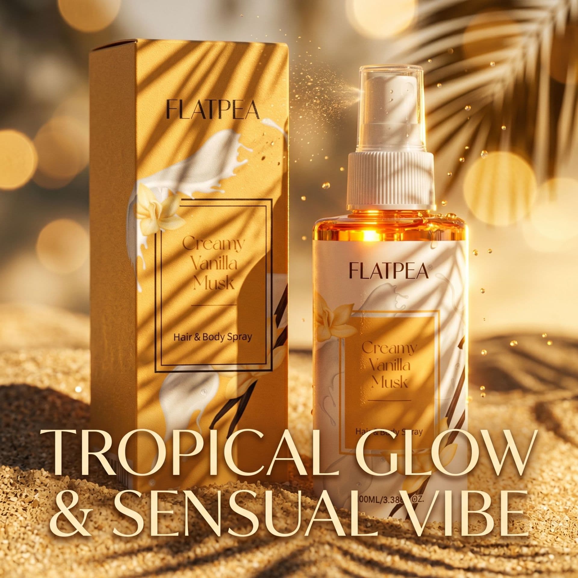 Overseas Trade Cross-border Perfume Vanilla Cream Musk Spray 100ml Exquisite Premium Long-lasting Fragrance In Stock Wholesale