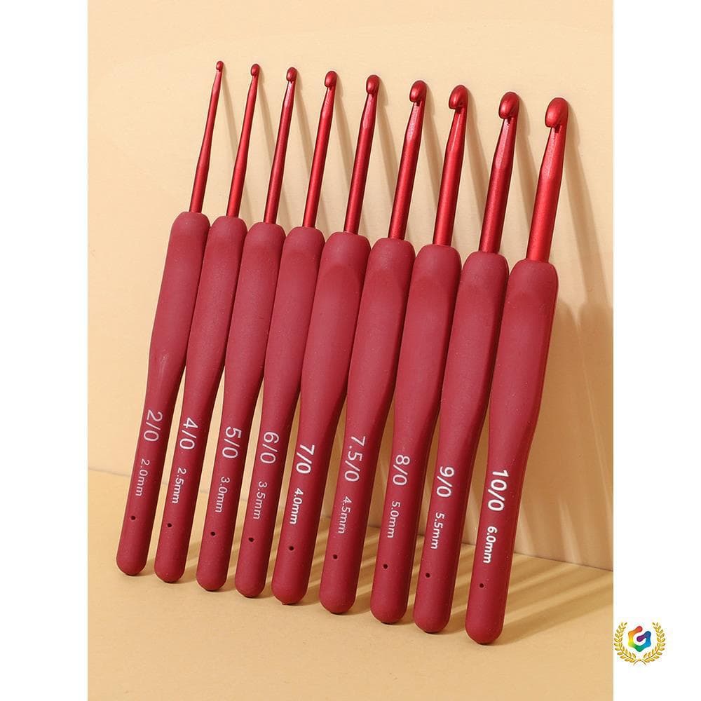 Soft Handle Crochet Hook Tool Set Hand Knitting Yarn Ball Sweater Crochet Bag Doll Hat Material Kit