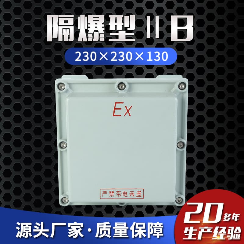 Wholesale explosion-proof control box, flameproof type IIB 230×230×130 explosion-proof junction box, explosion-proof distribution box