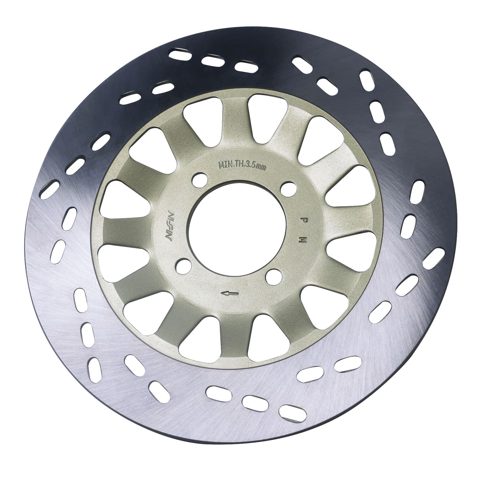 Factory direct motorcycle modified brake disc, suitable for 220mm diameter universal brake disc with pattern