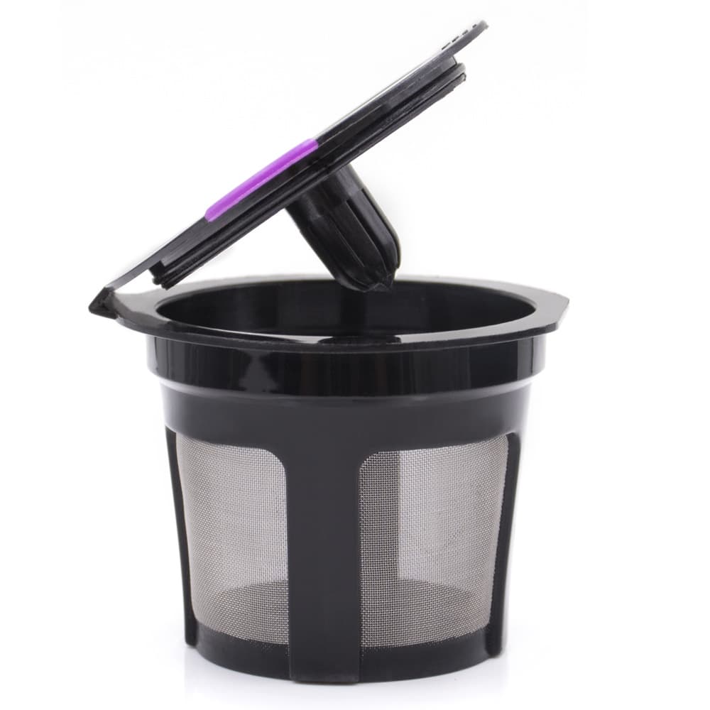 iCafilas k cup coffee machine recycling coffee capsule plastic filter coffee cup stainless steel funnel cup