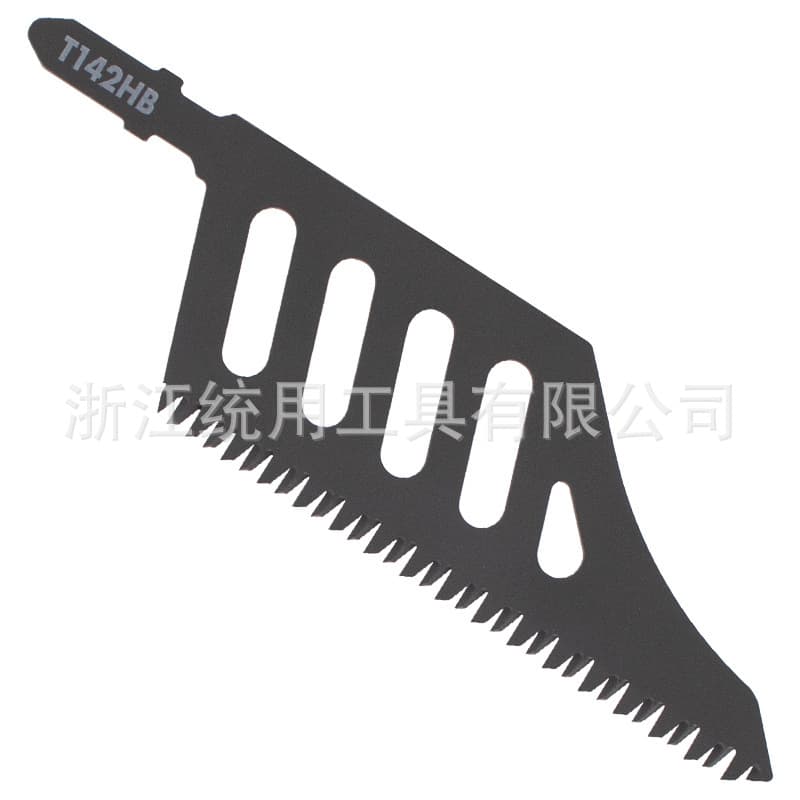 T142HB jigsaw blade, high carbon steel jigsaw blade, wood and plastic cutting, high precision smooth saw blade.