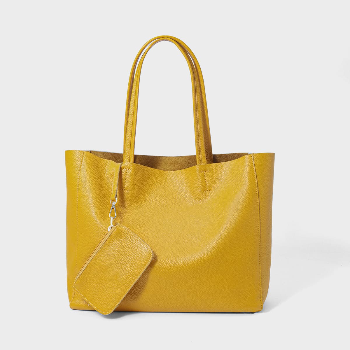 Women's Bag 2025 New Shoulder Bag, Large Top Grain Cowhide Handheld Simple Genuine Leather Large Capacity Commuter Tote Bag