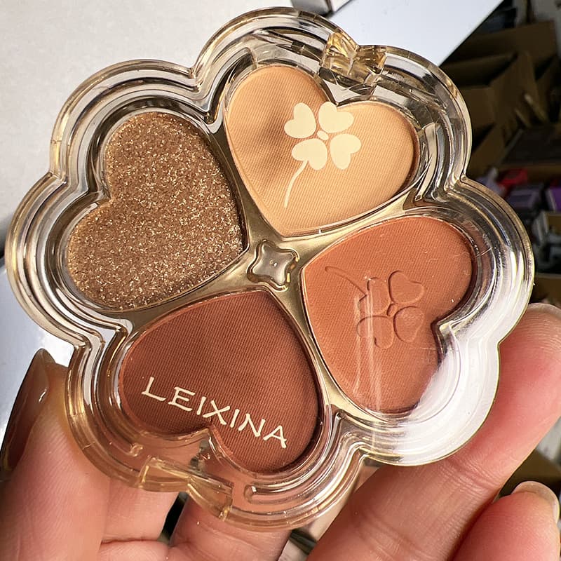 Douyin Live Broadcast Welfare Eyeshadow Palette Four-Color Eyeshadow Palette Student Beginner Eyeshadow Live Eyeshadow Palette