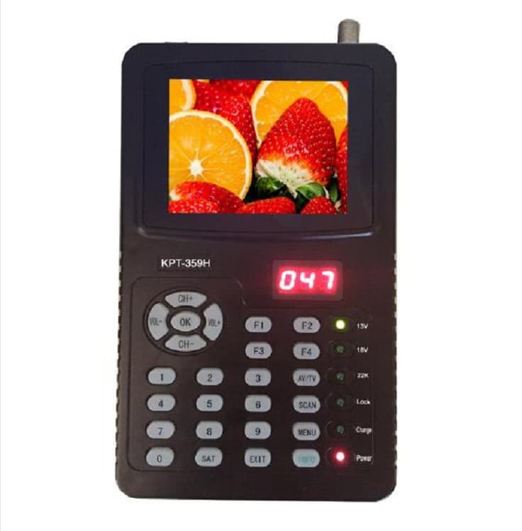 3.5 inch KPT-359H MPEG-4 HD Digital Finder Meter Satellite Finder Monitor