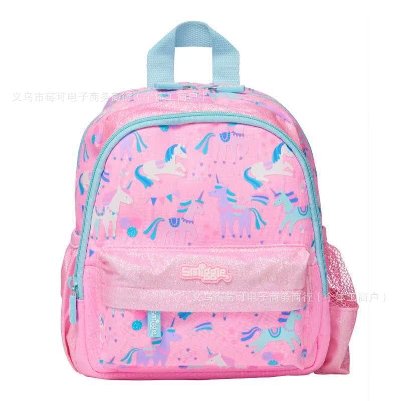 Australia Cross-border Smiggle Kindergarten Backpack Children's Double-Shoulder Bag Cute Schoolbag