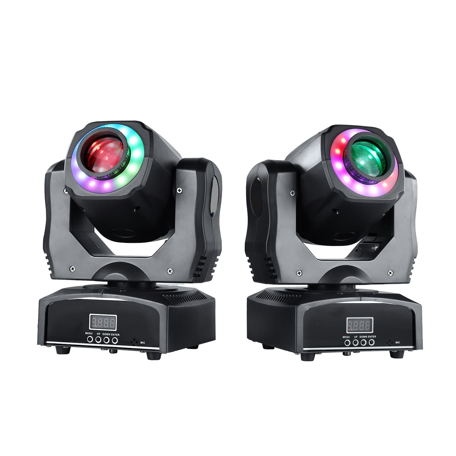 90W 3-in-1 Moving Head Beam Pattern Light KTV Room Sound-Activated Bar Colorful Atmosphere Stage Lighting
