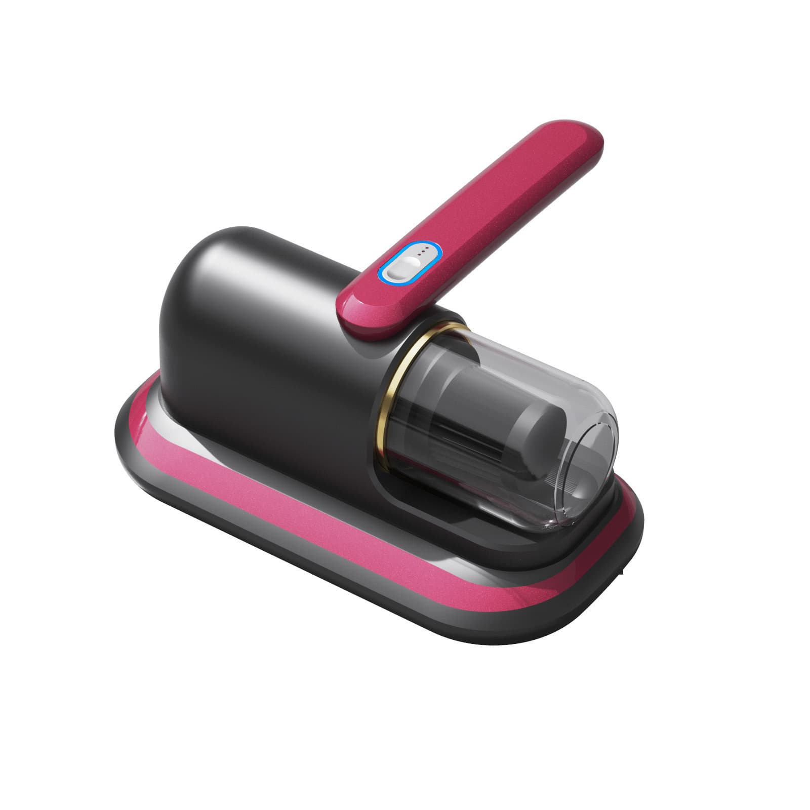 Cross-Border Dual-Cup Mite Remover Ultrasonic Mite Removal High Suction UV Sterilizer Handheld Portable Wireless Vacuum Cleaner