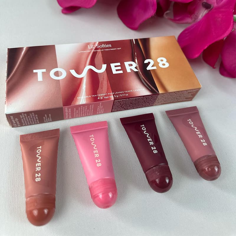Cross-border TOWER 28 Lip Gloss Lip Set Care / Hydrating Moisturizing Nourishing Lip Gloss Cross-border Lip Gloss