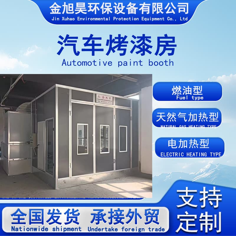 Professional Custom Eco-Friendly Automotive Paint Booth Sheet Metal Spray Booth Sanding Booth Furniture Paint Booth Dust-Free Spray Booth