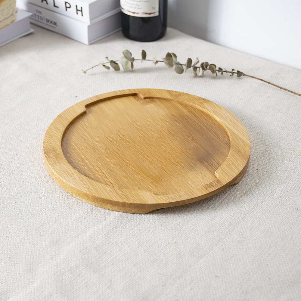 Wooden Heat-Resistant Board for Home Dining, Casserole Heat Pad, Solid Wood Serving Tray
