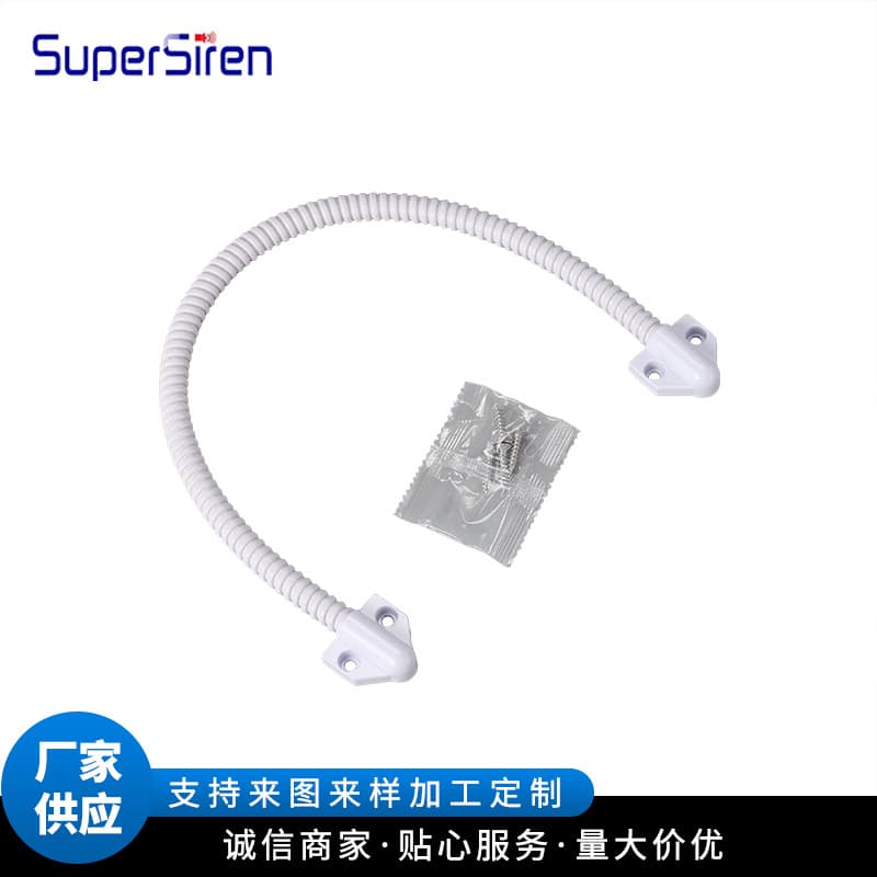 Manufacturer Wholesale Zinc Alloy White Wiring Tube, Conduit for Wiring and Cable Protection, Stainless Steel Flexible Hose
