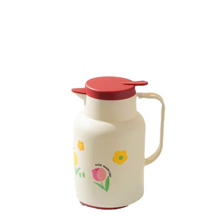Large Capacity Household Thermos Bottle Hot Water Kettle Vacuum Flask for Dormitory Coffee Pot Glass Liner Thermos