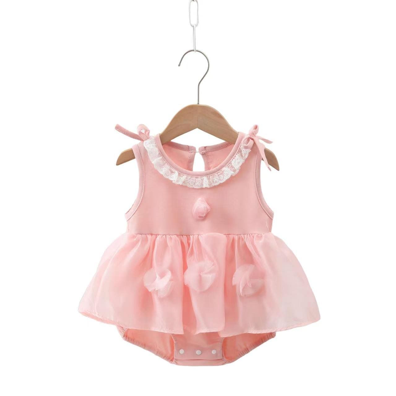 Baby Summer Thin Romper Princess Dress 2026 New, Newborn 100 Days Princess Bodysuit
