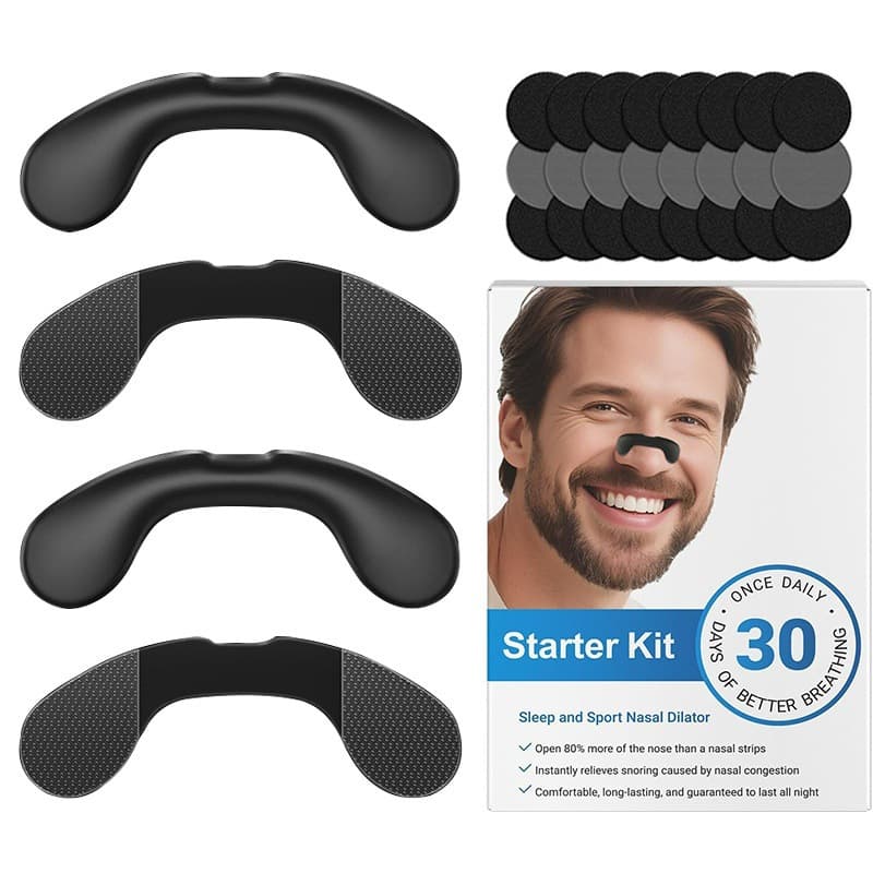 Cross-border hot new product Velcro Velcro nose clip nose patch anti-snoring breathing dilator promotes breathing and stops snoring