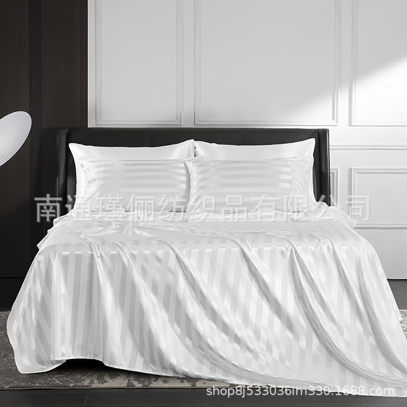 Pillowcase, Fitted Sheet, Flat Sheet 3-Piece or 4-Piece Set Duvet Cover Bedding Manufacturer Bedsheets