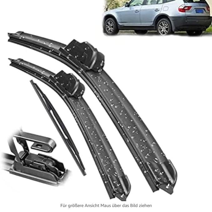 Wiper Blades for BMW X3 E83 2004-2010 22" 20" 14" Wiper Set