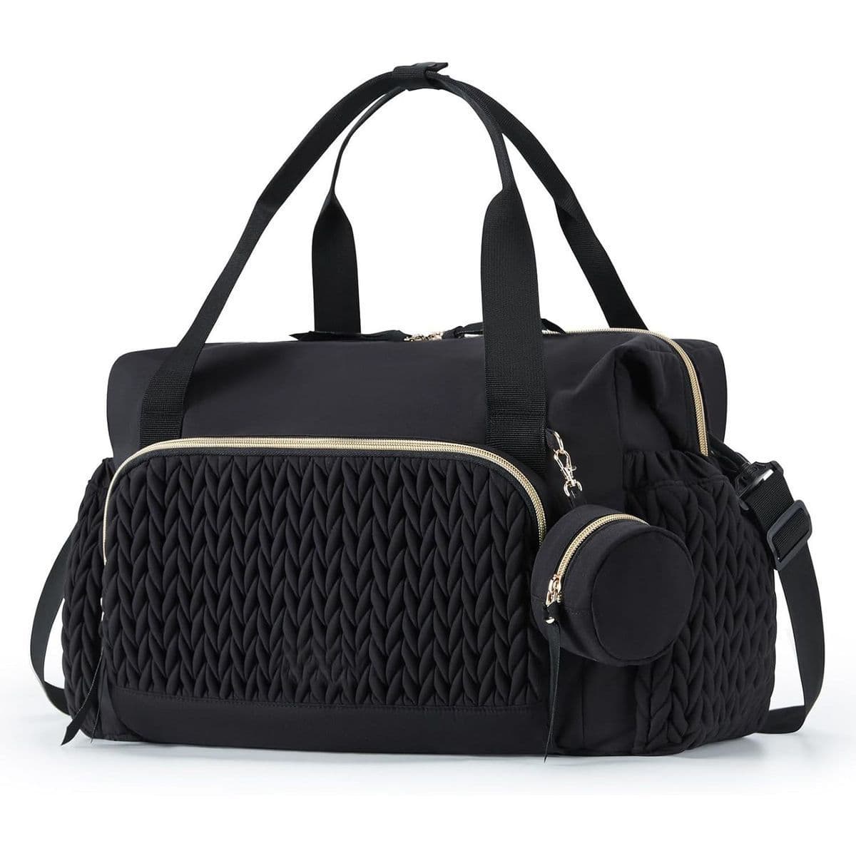 Portable Mommy Bag Lightweight Large Capacity Travel Bag Handheld Sports Gym Bag Carry-On Luggage Travel V2