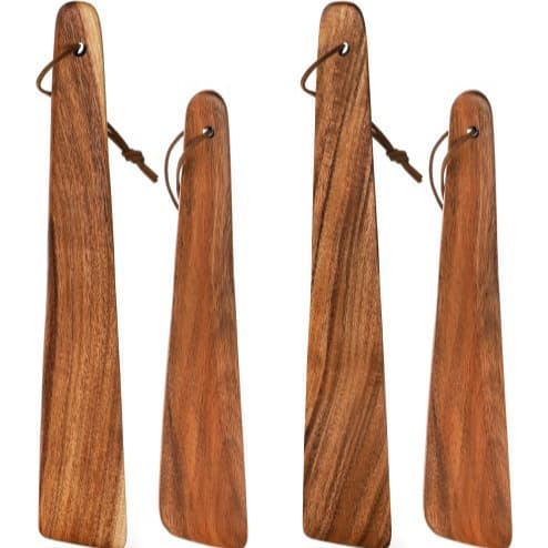 Wooden Angled Spatula Camping Portable Spatula Baby Food Flat Spatula Kitchen Wooden Spatula Triangle Stir-fry Spatula Hangable Wooden Spatula