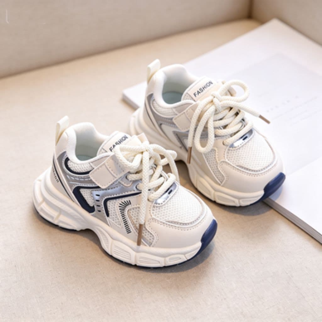 Girls Shoes Children Sports Shoes 2025 Autumn New Dad Sneakers Toddler Mesh Breathable Little Girl Running Shoes