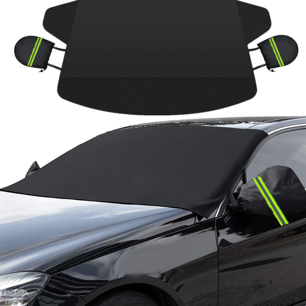 Factory Direct Car Snow Cover Front Windshield Anti-Snow Vehicle Cover 600D Oxford Cloth Winter Windshield Frost Protection