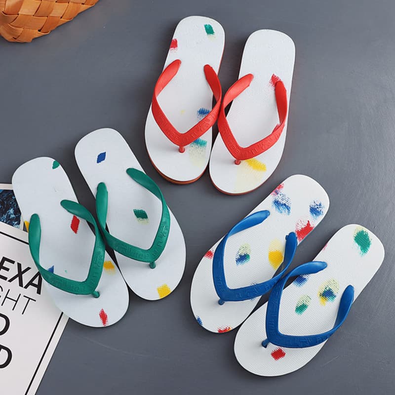 Crab flip-flops summer Thai rubber wear-resistant anti-slip and anti-odor men's trendy Vietnamese beach flip-flops