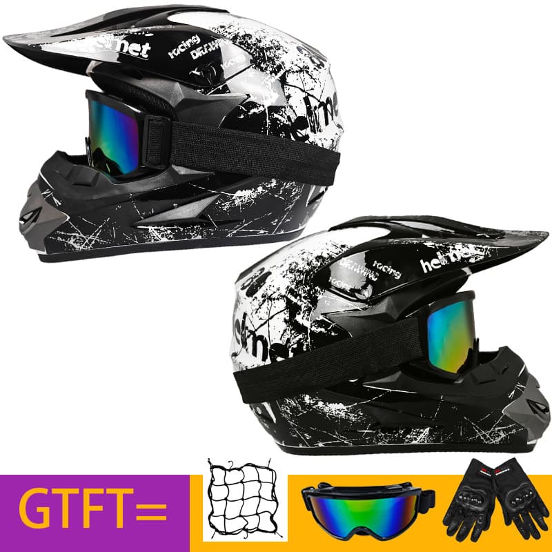 Cross-border electric bicycle mountain downhill off-road riding helmet youth ATV full helmet