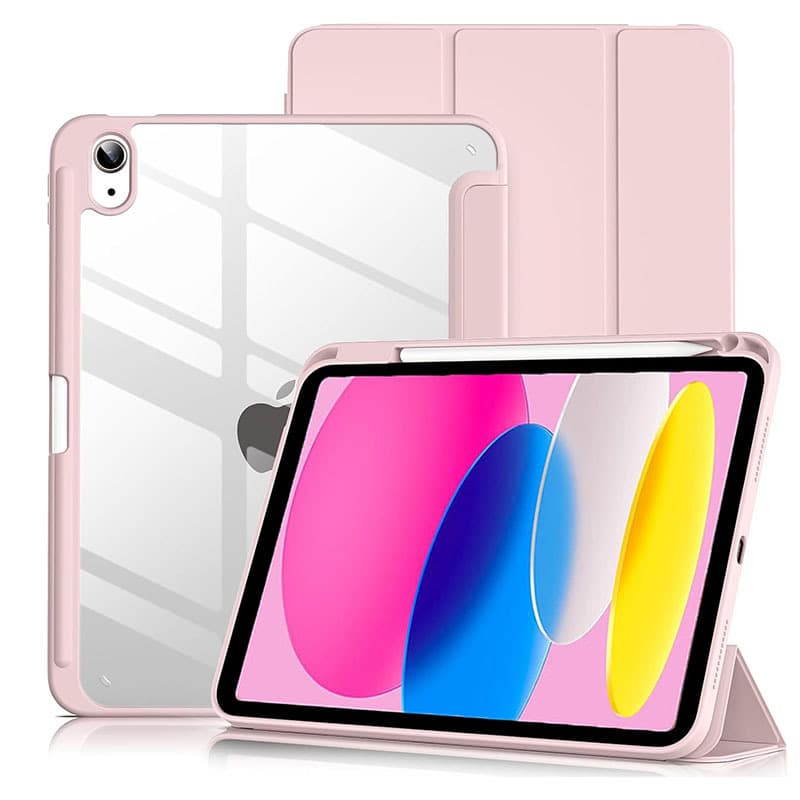 Compatible with Apple 2025 iPad 11 Case Tri-Fold Acrylic Simple Tablet 10.9 iPad 10.9 Tablet Protection