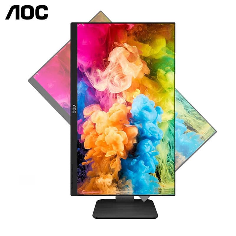 AOC 24P1U 23.8-inch monitor IPS screen LCD computer display extension USB lift