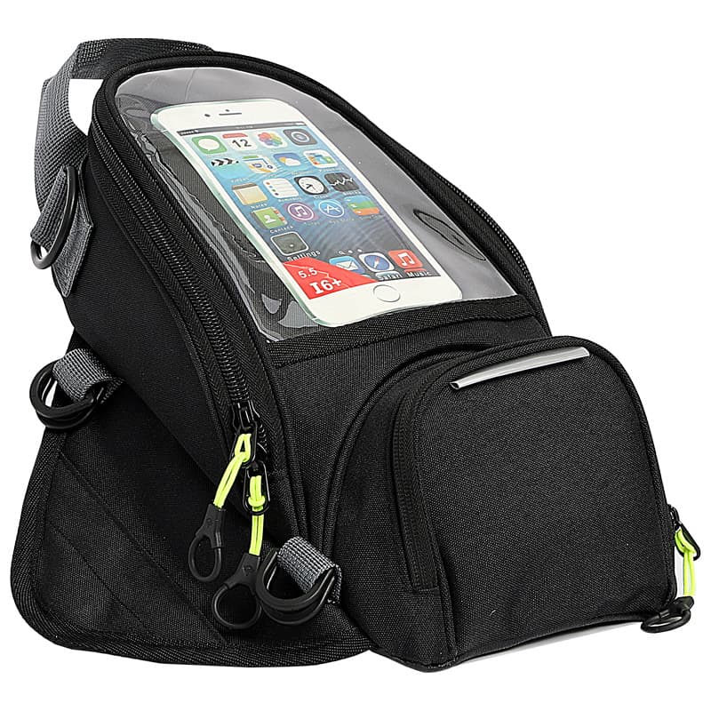 Factory Direct Motorcycle Tank Bag with Magnetic Navigation, Large Screen