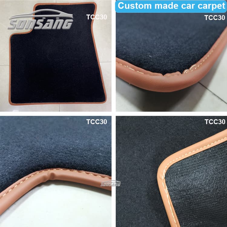 Nylon Car Floor Mats Full Set Custom Fit for Original Car Carpet Premium Automotive Floor Mats