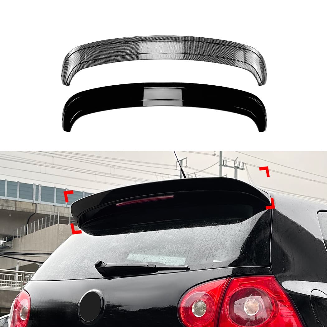 Suitable for Volkswagen Golf 5 High 5 Golf MK5 GTI R32 roof wing tail spoiler exterior modification