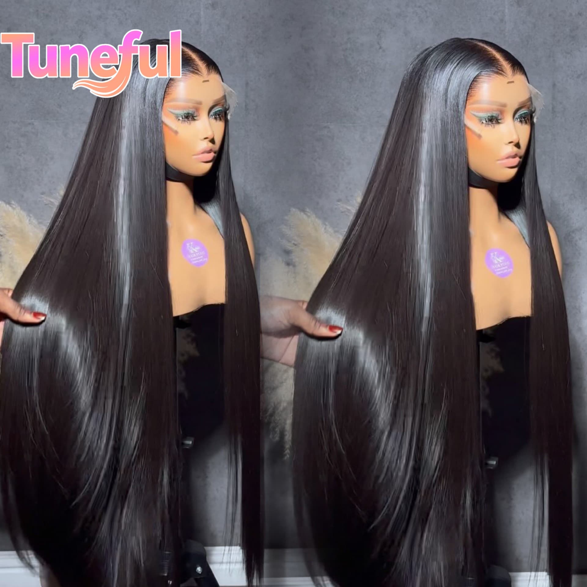 250% Density Raw Vietnamese Human Hair Wig Full Frontal Lace