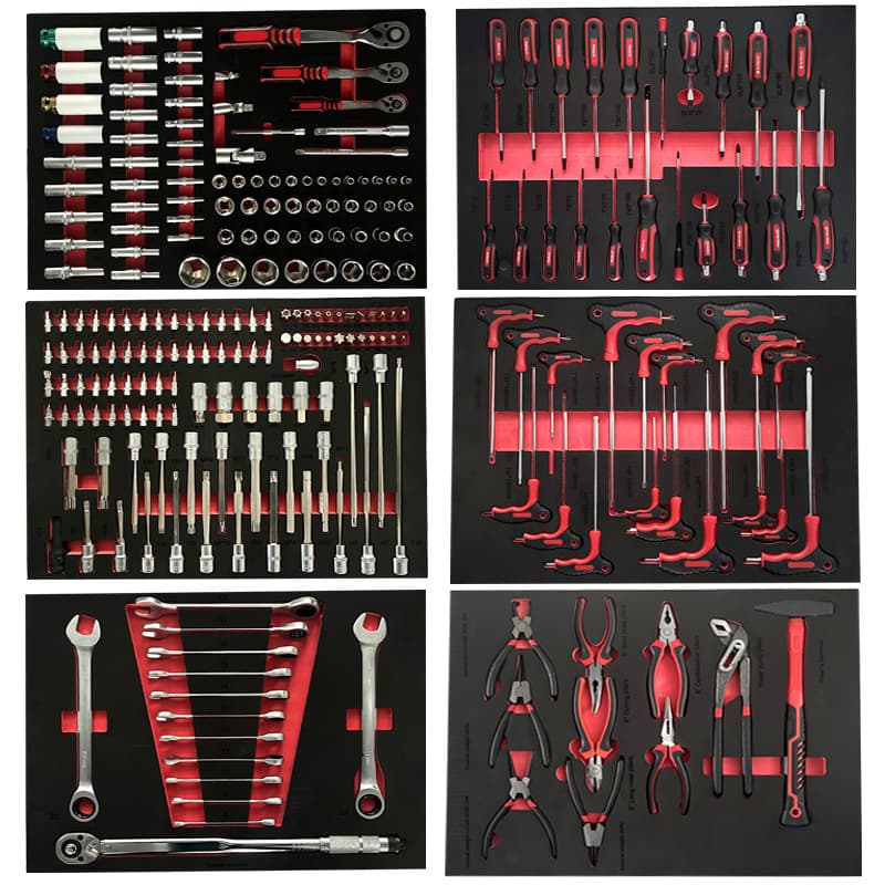 245-Piece Auto Repair Tool Set Mechanical Repair Tools