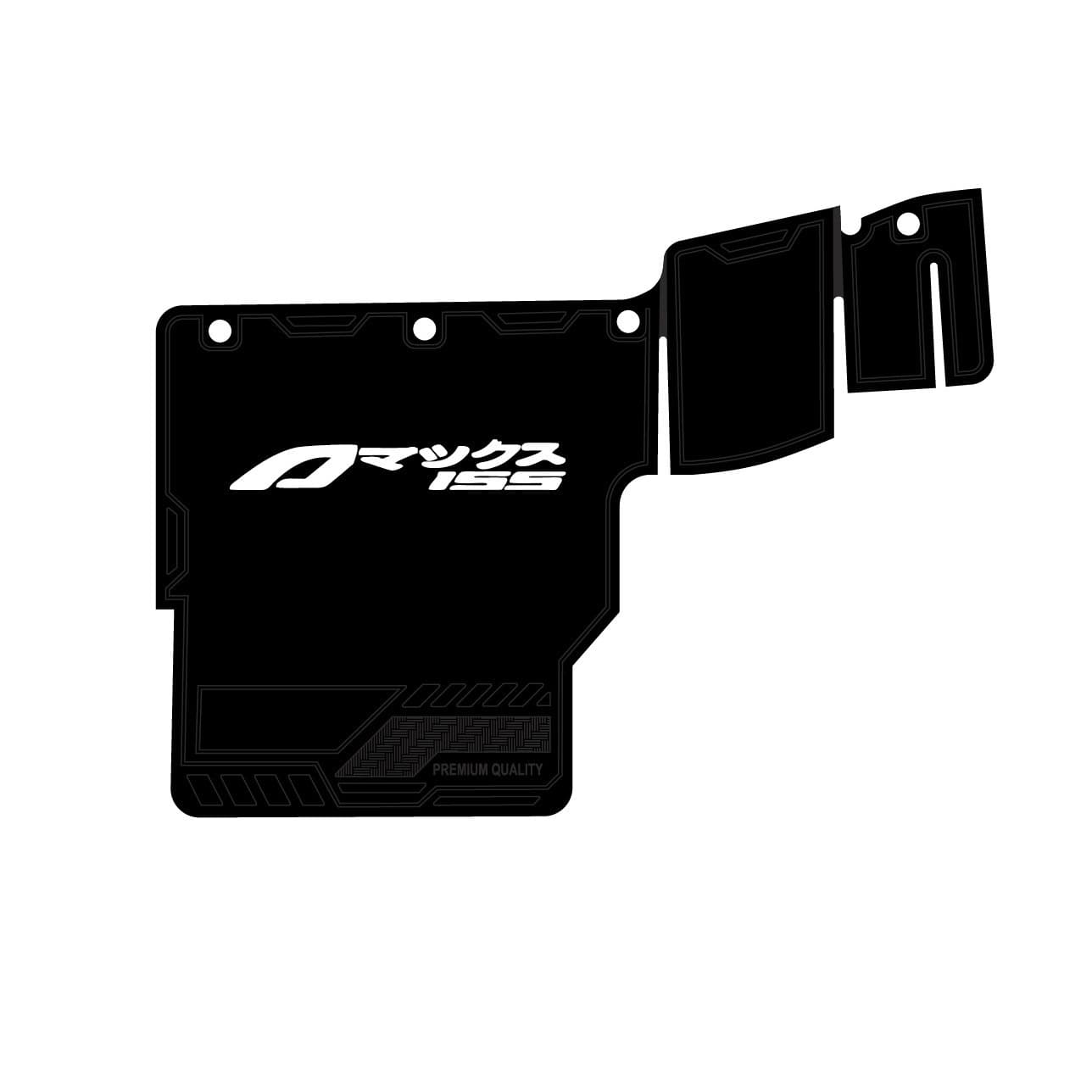 Wider Thickened Mudguard For Yamaha AEROX 155 Motorcycle Electronic Accessories Mid Mudguard AEROX 155 Equipment Parts